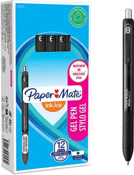  Гелевые ручки Paper Mate InkJoy |Medium Point (0,7 мм) Синий Черный Красный Три варианта 12 шт